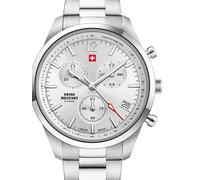Swiss Military by Chrono White Dial Swiss Made Watch for Men - SM34097.02, White