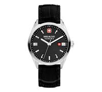 Swiss Military by Chrono Men Analog Quartz Watch with Leather Strap SMWGB2200104