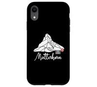 Swiss Mountain Matterhorn Switzerland Hiking Souvenirs Case for iPhone XR