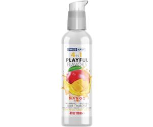 Swiss Navy 4in1 Mango Water-Based Flavoured Lubricant 118ml