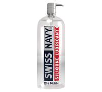 SWISS NAVY - Premium Silicone-Based Lubricant - Nourishing, Lightweight & Slippery- Smooth Formula - Suitable for Any Skin Type - 946ml