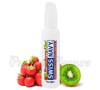 Swiss Navy Strawberry & Kiwi lubricant Premium Water Based Flavored lube Edible