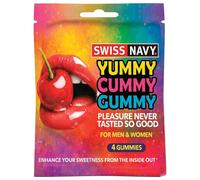 Swiss Navy Yummy Cummy Gummy Sex Gummies (4 Pack)
