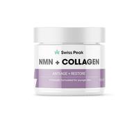 Swiss Peak NMN + Collagen Anti-Ageing Face Cream, Advanced Skin Firming Formula, NAD+ Boosting Moisturiser