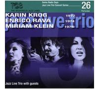 Jazz Live Trio Swiss Radio Days Jazz Live Trio Concert Series: Karin Krog, (CD)
