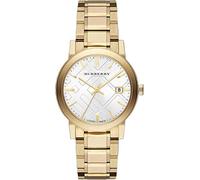 Swiss Rare Gold Silver Date Dial 34mm Women Wrist Watch The City BU9103, Gold