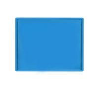 Swiss Roll Baking Tray, Non Stick Silicone Baking Mat,Reusable Swiss Roll Tin & Cookie Tray for Cooking, Bread, Cookies 12.20x10.24in(Blue)