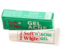SWISS SOFT'N WHITE GEL ACNE 1 OZ