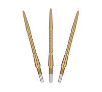 Target Darts Swiss Point Storm Dart Points, Surge (3 Pack Set of Tips) 35MM -Gold | Change Dart Points, Swiss Storm Points, Professional Darts Accessories