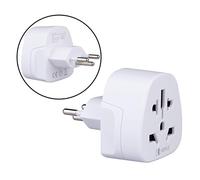 Swiss Switzerland CH Adapter Travel Type J Plug to UK, US USA American, Australia AUS, EU Europe European, China, Asia, Thailand, Ireland Adaptor Universal Worldwide Socket International 3 Pin Prong