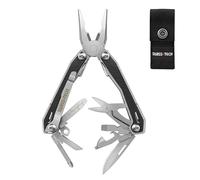 Swiss+Tech Multi Tool Pliers 16-in-1, Multi-Tool Stainless Steel, Multifunctional Pliers, Foldable Multitool Tool with Scissors, Bottle Opener, Ideal for Hiking, Camping, Repairing with Carry Bag