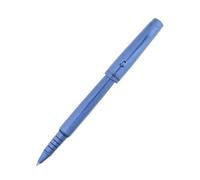 Swissbrand 2517 Echelon Matte Blue Premium Pen, Brass Body, Blue Trim, Smooth Writing Experience, Ideal Gift for him/her, Black Ink (Roller Pen)