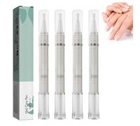Swissclear Nail Fungus Pen, Mullend Nail Care Pens, Swiss Clear Anti Fungal Pen, Swissclear Anti Fungal Fingernail Treatment Serum for Strengthener with Tea Tree Oil, Aloe Vera, Vitamin E (4pcs)
