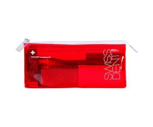 Swissdent Care SetsEmergency Kit Extreme Extreme Whitening Toothpaste 50 ml + Mouthspray 9 ml + Black & Red Toothbrush Soft-Medium