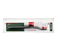 Swissdent Care SetsTravel Set Extreme Whitening Toothpaste Low Abrasion RDA 40 10 ml + Profi Whitening Toothbrush Gold