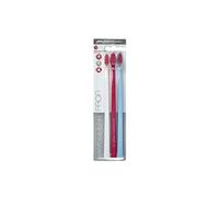 SWISSDENT Professional Gentle Toothbrush with Extra Soft Bristles in Patented Spoon Shape for Cleaning Difficult Areas Pack of 3