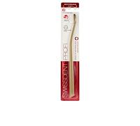 SWISSDENT Professional Whitening Toothbrush, Especially Helps with discolouration Caused by red Wine, Coffee and Smoking, with Soft bristles in Patented Spoon Shape, for Cleaning Difficult Areas