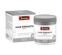 SWISSE Hair Strength Men - Hair Supplements for Men with Biotin, Vitamin E and Zinc, 30 Tablets - Strong and Healthy Hair Supplement for Man with Nourishing Action for Hair Care - Made in Italy