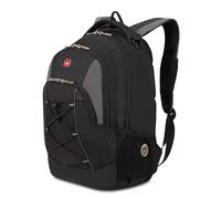 SwissGear 1186 Travel Gear Lightweight Bungee Backpack, Black/Grey, 17-inch, 1186 Bungee Backpack