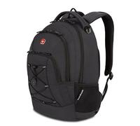 SwissGear 1186 Travel Gear Lightweight Bungee Backpack, Grey (Laptop Version), 17.75 Inch, 1186 Bungee Backpack