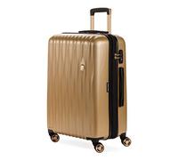 SwissGear 7272 Energie Expandable Hard-Sided Luggage with Spinner Wheels & TSA Lock, Gold, 3-Piece Set (19/24/27), 7272 Energie Hardside Expandable Luggage with Spinner Wheels