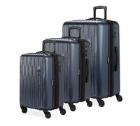 SwissGear 7272 Energie Expandable Hard-Sided Luggage with Spinner Wheels & TSA Lock, Navy, 3-Piece Set (19/24/27), 7272 Energie Hardside Expandable Luggage with Spinner Wheels