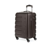 SwissGear 7366, Chocolate, Carry-On 19-Inch, Signature Hardside Expandable Luggage with Spinner Wheels