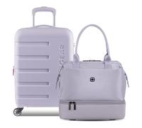 SwissGear 7366 Evening Haze 2-Piece Set (Mini Weekender/19) Signature Hardside Expandable Suitcase with Swivel Wheels