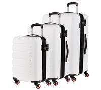 SwissGear 7366 Expandable 3pc Hardside Luggage Set- White