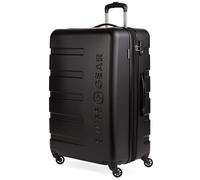 SwissGear 7366 Hardside Expandable Luggage with Spinner Wheels, Black, Checked-Large 27-Inch, 7366 Hardside Expandable Luggage with Spinner Wheels