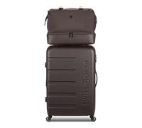 SwissGear 7366 Hardside Expandable Luggage with Spinner Wheels, Chocolate, 2-Piece Set (Weekender/27), 7366 Hardside Expandable Luggage With Spinner Wheels