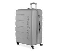 SwissGear 7366 Hardside Expandable Luggage with Spinner Wheels, Grey, Checked-Large 27-Inch, 7366 Hardside Expandable Luggage with Spinner Wheels