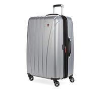 SwissGear 7585 Hardside Expandable Luggage with Spinner Wheels, Silver, 3-Piece Set (19/23/27), 7585 Hardside Expandable Luggage with Spinner Wheels