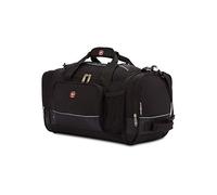SwissGear Apex Duffle Bag for Travel and Gym with Bungee-Cord System, Black, 20-Inch, Apex Travel Duffle Bags