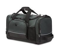 SwissGear Apex Duffle Bag for Travel and Gym with Bungee-Cord System, Grey/Black Dobby, 20-Inch, Apex Travel Duffle Bags