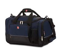 SwissGear Apex Duffle Bag for Travel and Gym with Bungee-Cord System, Navy/Black, 20-Inch, Apex Travel Duffle Bags