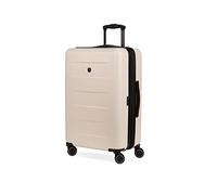 SwissGear, Cream, Carry-On 18-Inch, 8020 Eclipse Hardside Expandable Luggage with Spinner Wheels