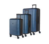 SwissGear Duet Hardside Expandable Luggage with Spinner Wheels, Navy - Black, 3-Piece Set (19/24/28), Swissgear Duet Hardside Expandable Luggage with Spinner Wheels