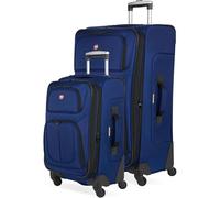 SwissGear Sion Softside Expandable Luggage, Blue, 2-Piece Set (21/29), Blue, 2-Piece Set (21/29), Sion Softside Expandable Luggage