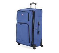 SwissGear Sion Softside Expandable, Regatta, Checked-Large, Sion Softside Expandable Spinner Luggage Durable Lightweight Travel Suitcase