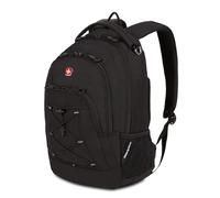 SwissGear Unisex's 1186 Bungee Backpack Laptop, Black, 17-inch