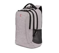 SwissGear Unisex's 5668 Laptop Backpack, Light Grey Heather, 18.25 Inches