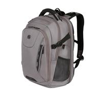SwissGear Unisex's Travel Tech Elite Scansmart Laptop Backpack, Grey Ballistic, L