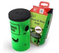 SWISSINNO Slug Trap for Garden - Reusable Snail Catcher with Water Drowning Method - Outdoor Slug Control for Lawns and Flower Beds - 1 Trap