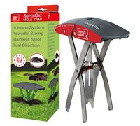 SWISSINNO Mole Trap SuperCat. European Design, Ultra-Effective with High Catch Rates, Unique Trigger Catch Action, Easy to Use