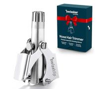 Swissklip Human Power Nose Hair Trimmer for Men | Manual Nose Hair Trimmer for Women I Stainless Steel Nose Hair Remover for Men & Women I Easy to Use Ear Hair Trimmer