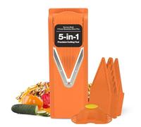 Swissmar Borner V-1001 V-Slicer Plus Mandoline 5 Piece Set (Orange)