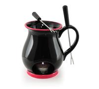 Swissmar F66415 Lausanne Fondue Set 11-Piece, Copper/Stainless Steel, 1.8L, Multi-Purpose Fondue Set for Meat, Cheese and Chocolate, Gift Boxed