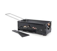 Swissmar Nordic Foldable Steel Candlelight Raclette - Black