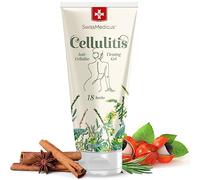SwissMedicus Cellulitis Natural Abdominal Anti-Cellulite Body Cream with Rosemary - Guarana - Soothing Lotion Perfect Massage Treatment Helps Weight Loss - Stimulates the Lymphatic System - 200 ml